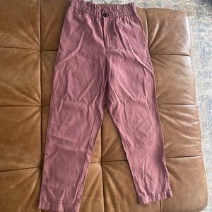 Zara Pink Ankle Cropped Pants